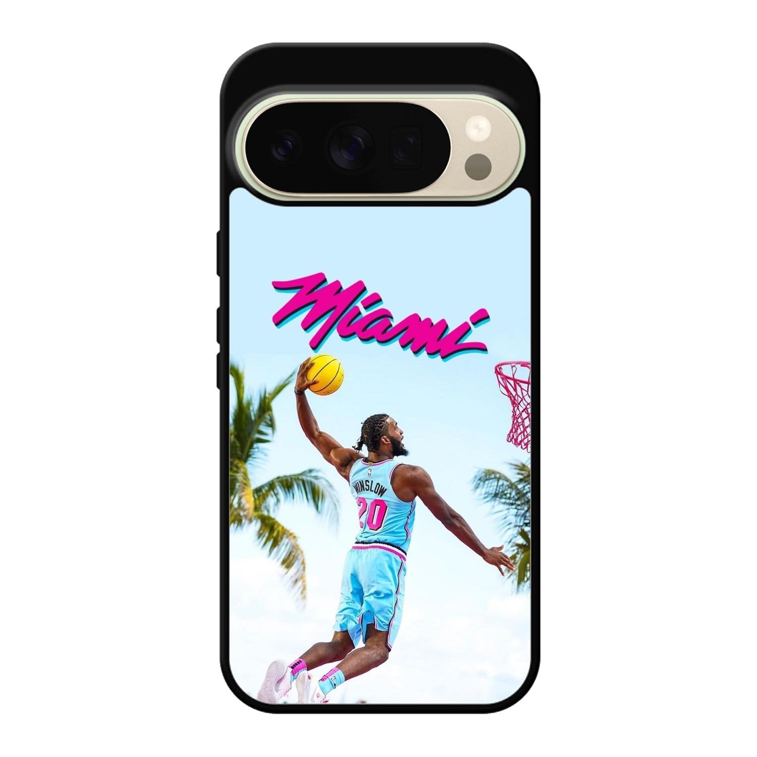 Miami Basketball Google Pixel 10 Pro Case OV9373