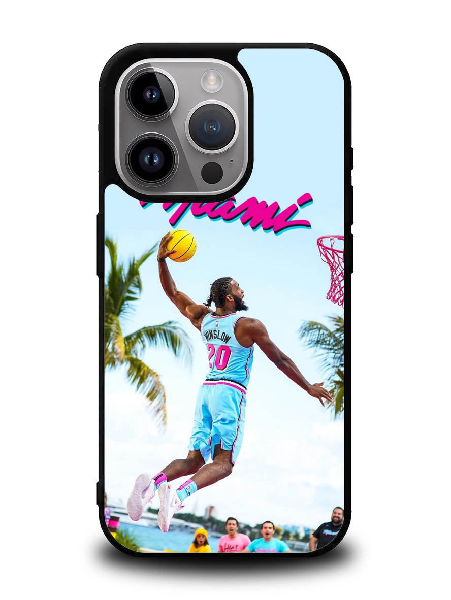 Miami Basketball iPhone 16 Pro Max Case OV9373