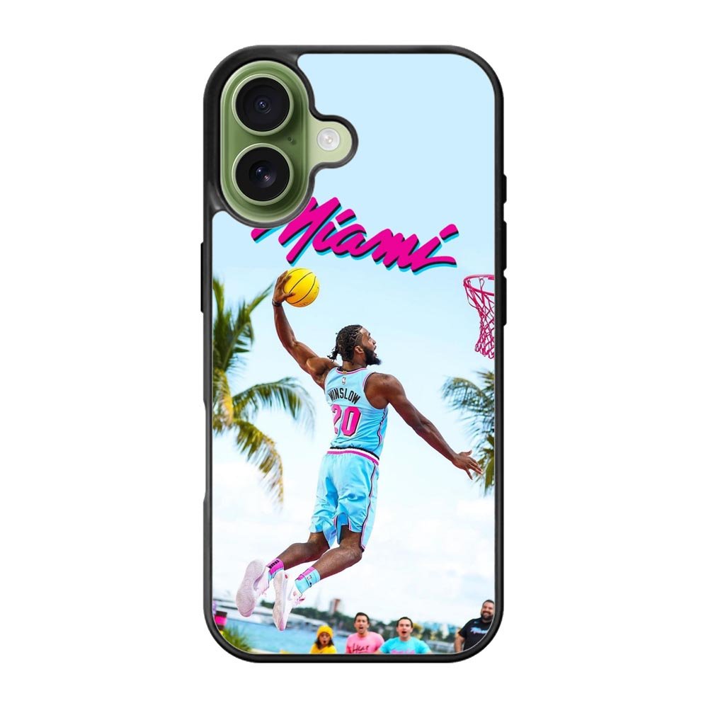 Miami Basketball iPhone 17 Case OV9373