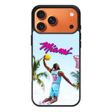 Miami Basketball iPhone 17 Pro Case OV9373