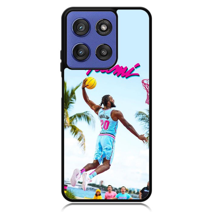 Miami Basketball Motorola Moto G Stylus 5G 2025 Case OV9373