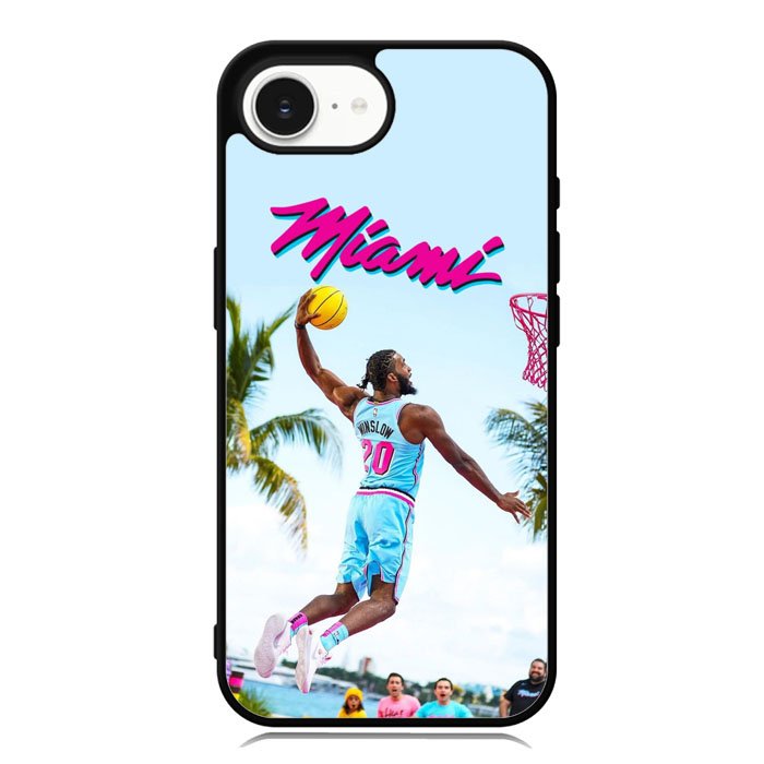 Miami Basketball iPhone 16e Case OV9373