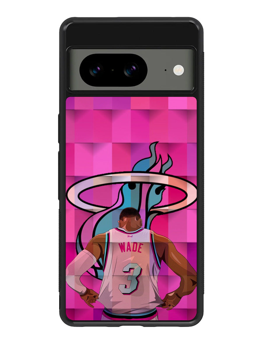 Wade Miami Heat Google Pixel 8A Case QC9414