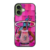Wade Miami Heat iPhone 17 Case QC9414