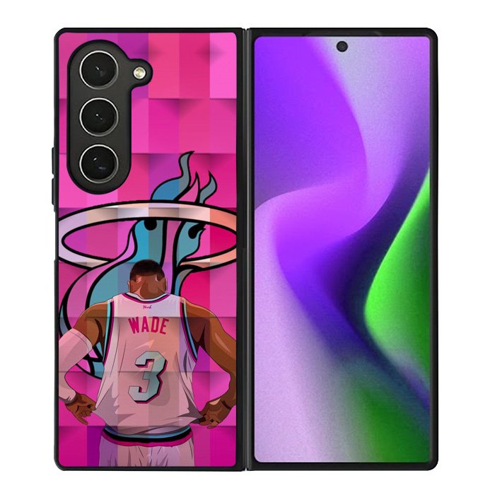 Wade Miami Heat Samsung Galaxy Z Fold 6 5G 2024 Case OV9414