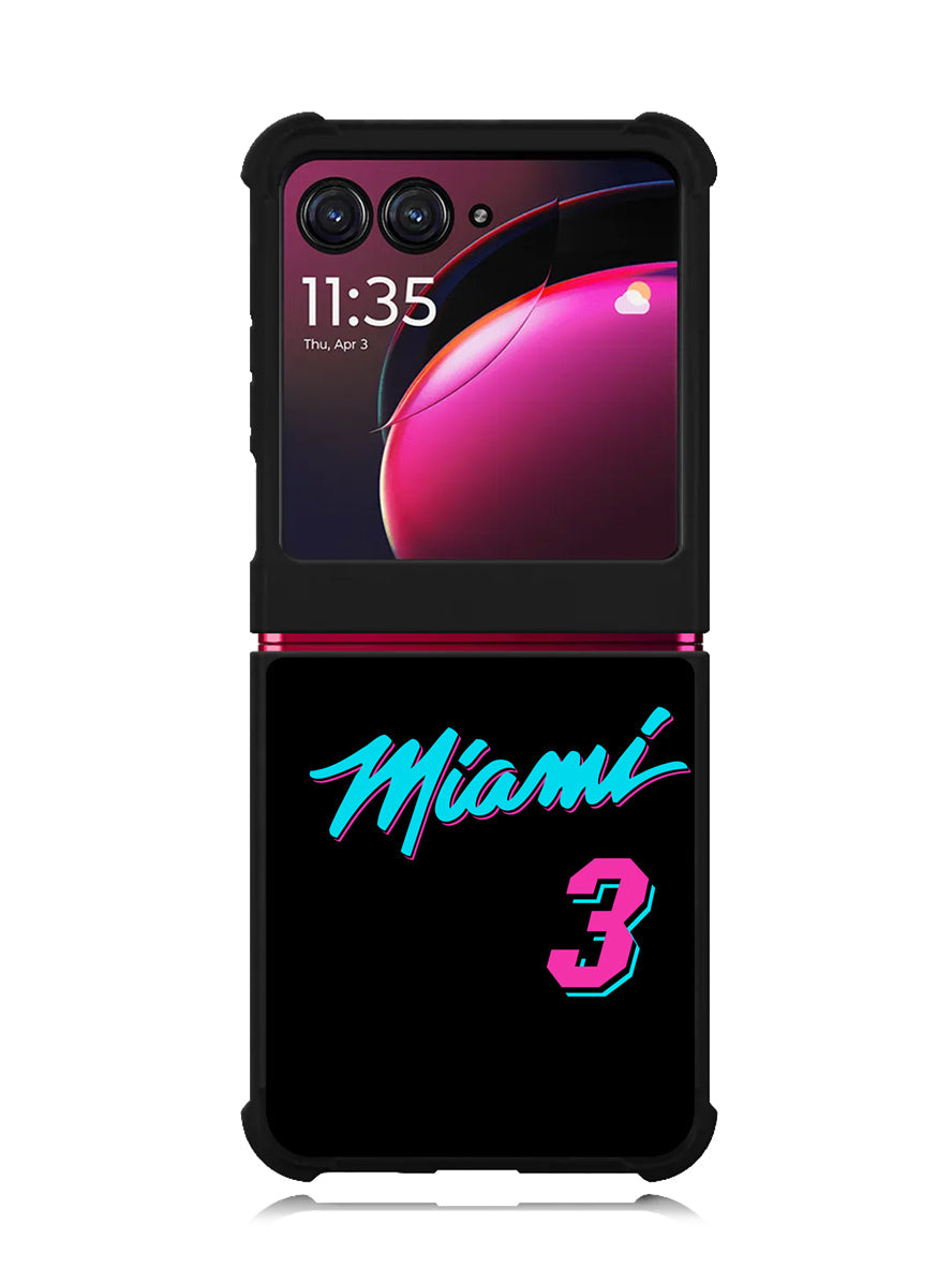 Miami Heat Jersy Motorola Moto Razr Plus 2023 , Moto Razr+ 2023 Case OV9376