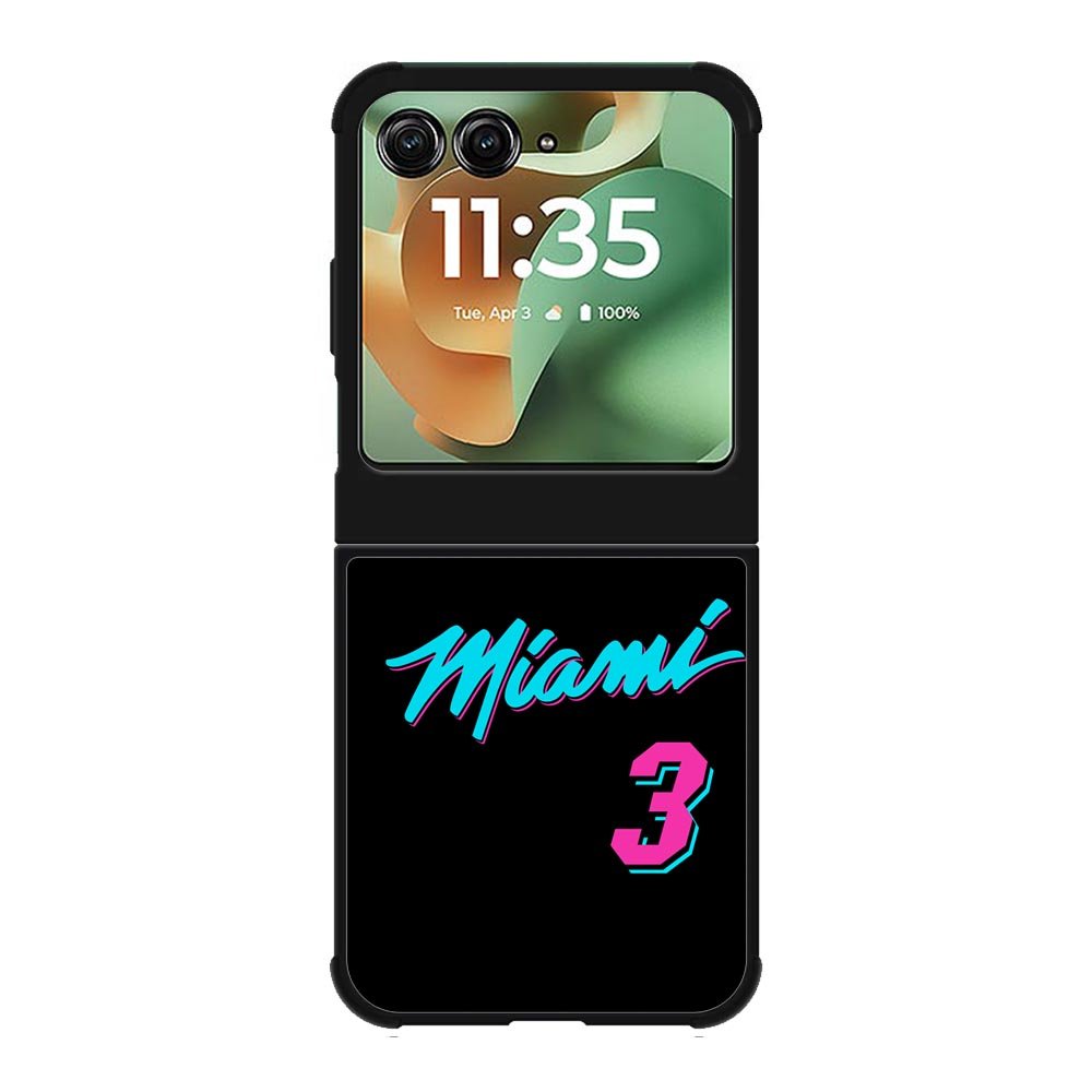 Miami Heat Jersy Motorola Moto RAZR 2025 Case OV9376