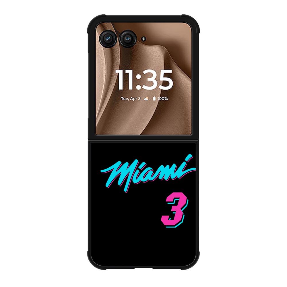Miami Heat Jersy Motorola Moto RAZR Plus 2025 Case OV9376