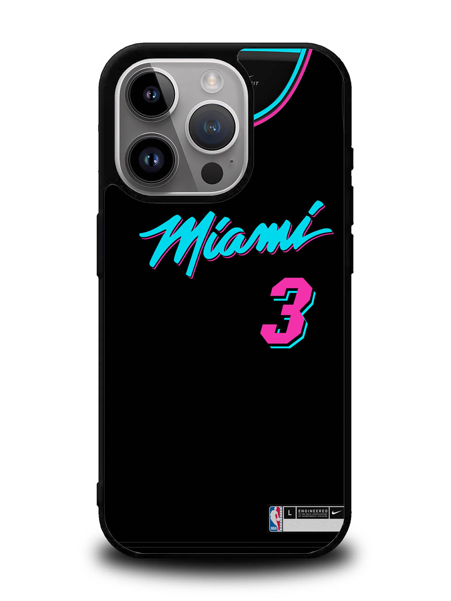 Miami Heat Jersy iPhone 16 Pro Case OV9376