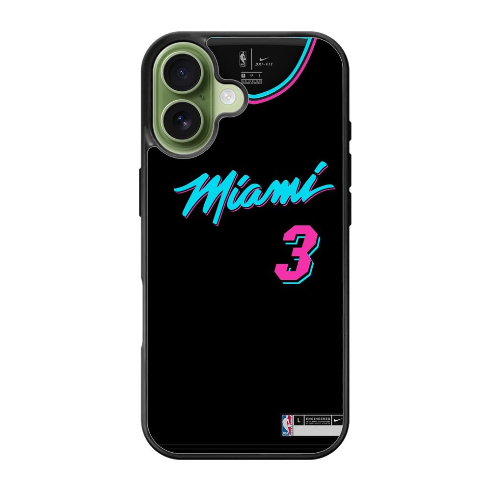 Miami Heat Jersy iPhone 17 Case QC9376