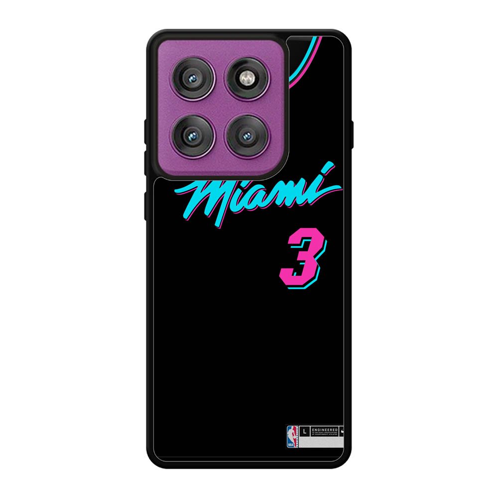 Miami Heat Jersy Motorola Moto Edge 60 Pro Case QC9376
