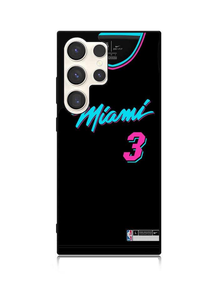 Miami Heat Jersy Samsung Galaxy S25 Ultra 5G Case QC9376