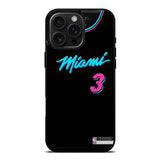 Miami Heat Jersy iPhone 16 Pro Case OV9376
