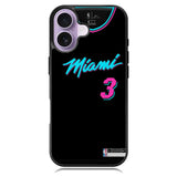 Miami Heat Jersy iPhone 17 Case OV9376