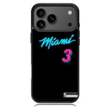 Miami Heat Jersy iPhone 17 Pro Case RC9376