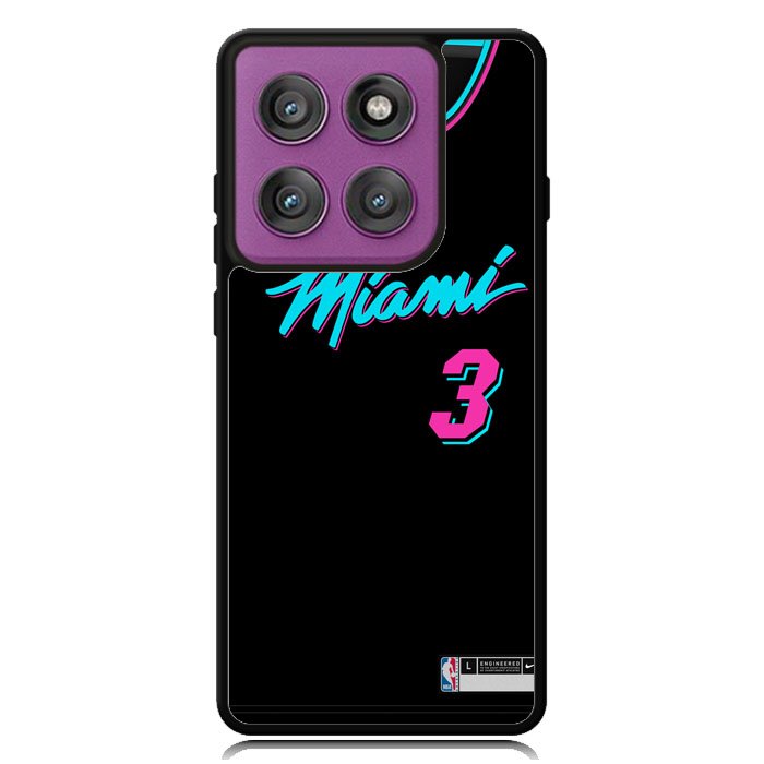 Miami Heat Jersy Motorola Moto Edge 2025 | Moto Edge 60 Fusion | Moto Edge 60 Pro Case OV9376
