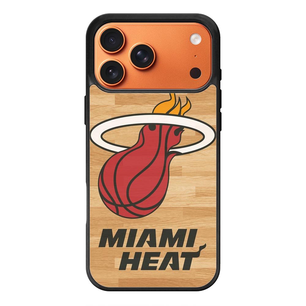 Miami Heat Logo iPhone 17 Pro Max Case QC9377