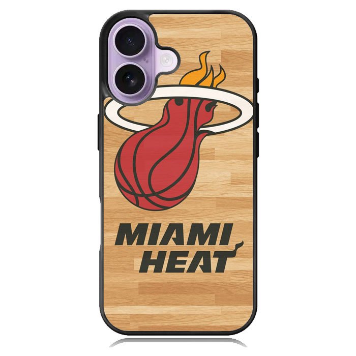 Miami Heat Logo iPhone 17 Case OV9377