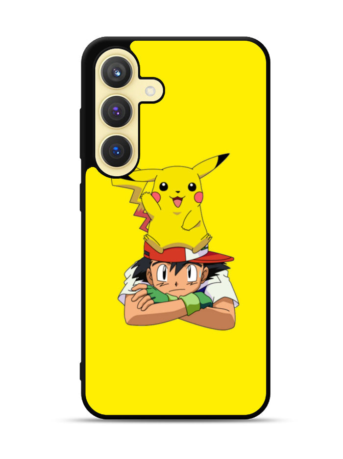 Ash Ketchum Pikachu Samsung Galaxy S25 Plus 5G , Samsung Galaxy S25+ 5G Case OV9316