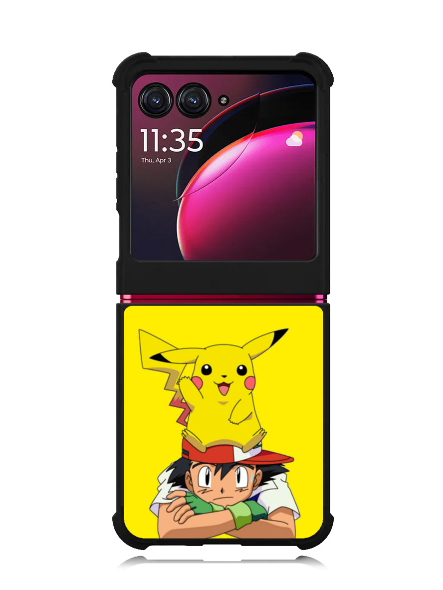 Ash Ketchum Pikachu Motorola Moto Razr Plus 2023 , Moto Razr+ 2023 Case OV9316