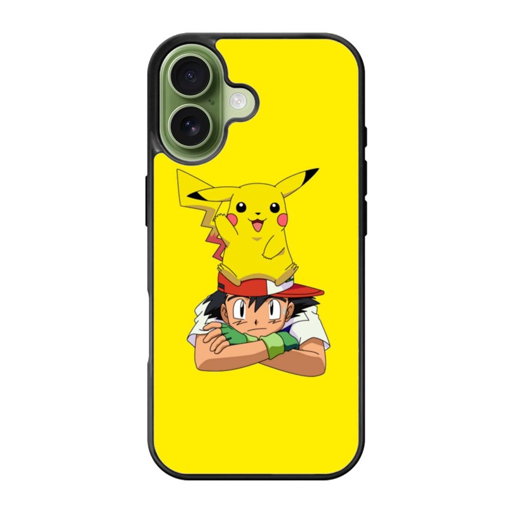 Ash Ketchum Pikachu iPhone 17 Case QC9316