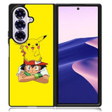 Ash Ketchum Pikachu Samsung Galaxy Z Fold 7 Case OV9316
