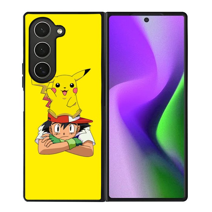Ash Ketchum Pikachu Samsung Galaxy Z Fold 6 5G 2024 Case OV9316