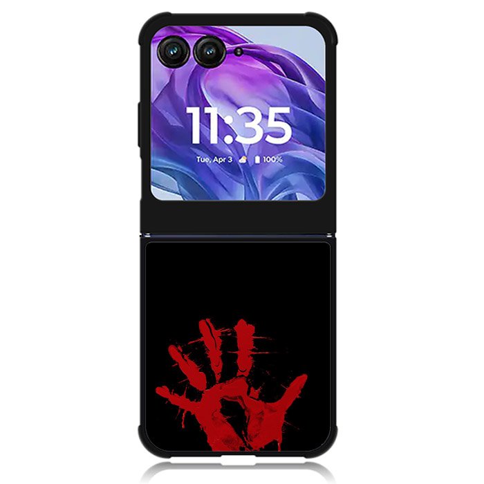 Blood Hand Motorola Moto Razr Plus 2024 , Moto Razr+ 2024 Case OV9318