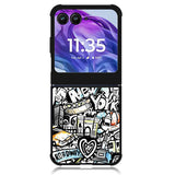 Doodle New York Motorola Moto Razr Plus 2024 , Moto Razr+ 2024 Case OV9338