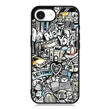 Doodle New York iPhone 16e Case OV9338