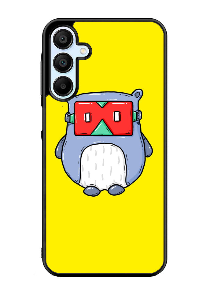 Red Mask Yellow Samsung Galaxy A35 5G Case OV9394