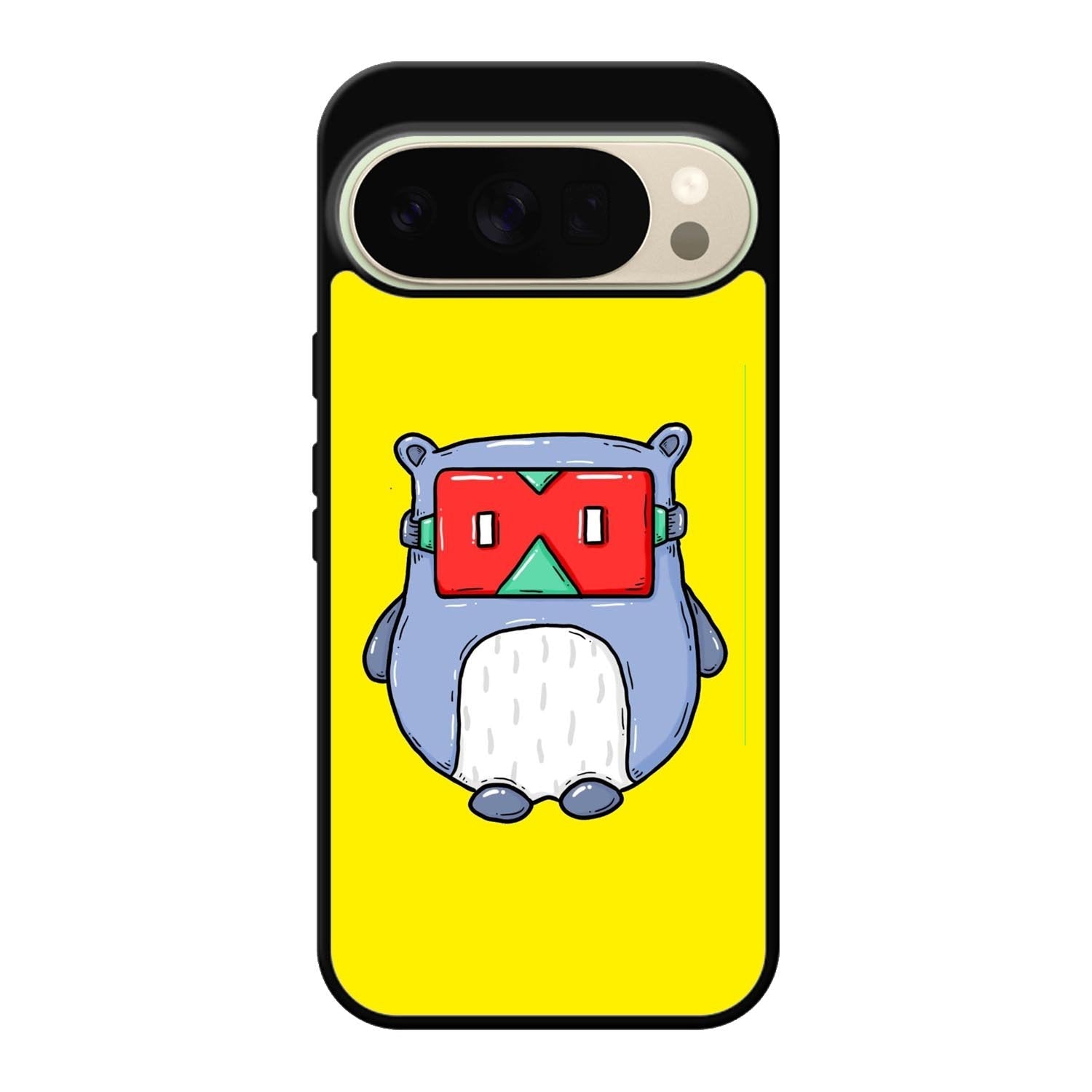 Red Mask Yellow Google Pixel 10 Pro Case OV9394