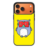 Red Mask Yellow iPhone 17 Pro Case OV9394