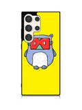 Red Mask Yellow Samsung Galaxy S23 Ultra 5G Case QC9394