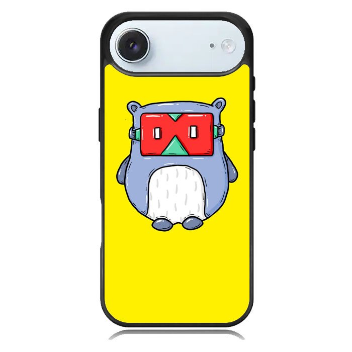 Red Mask Yellow iPhone 17 Air Case OV9394