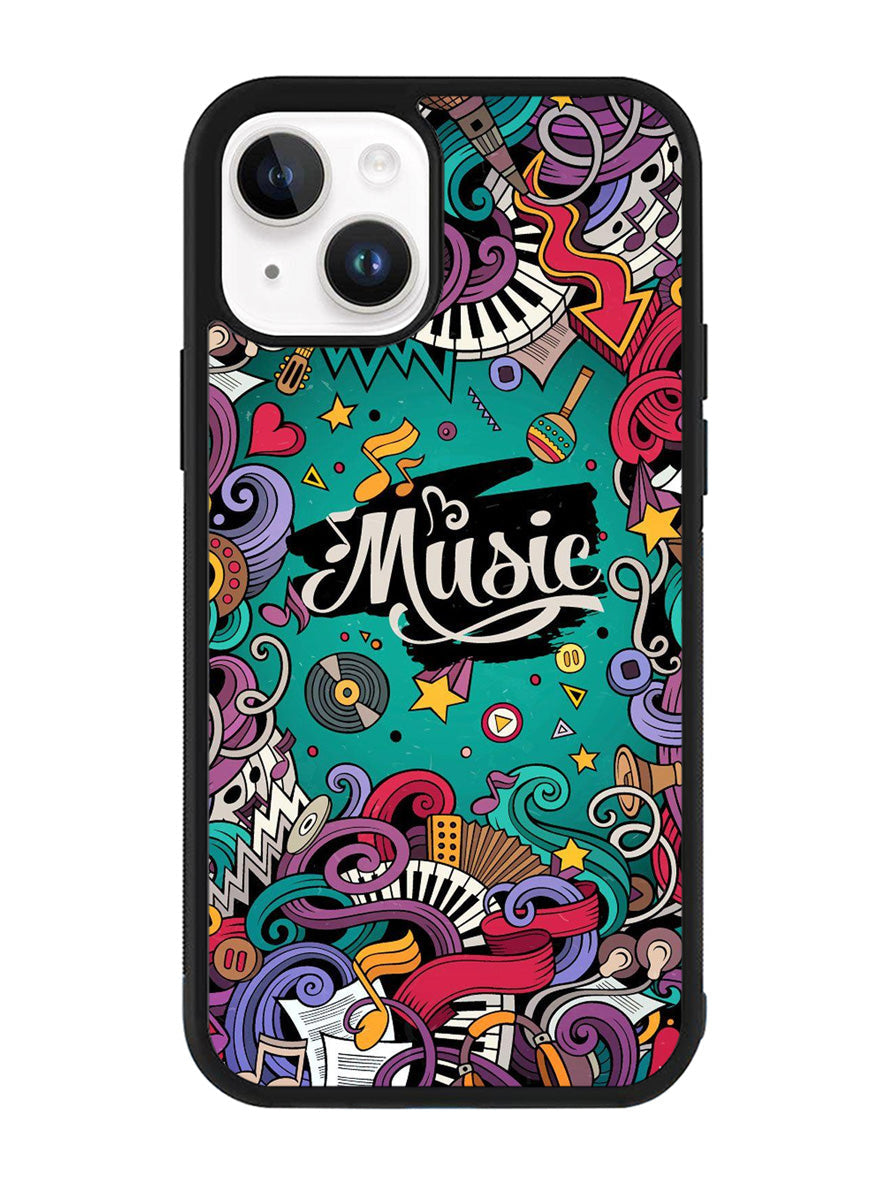 Music Art iPhone 14 Plus Case QC9381