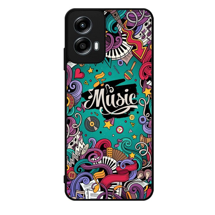 Music Art Motorola Moto G Play 2024 Case OV9381