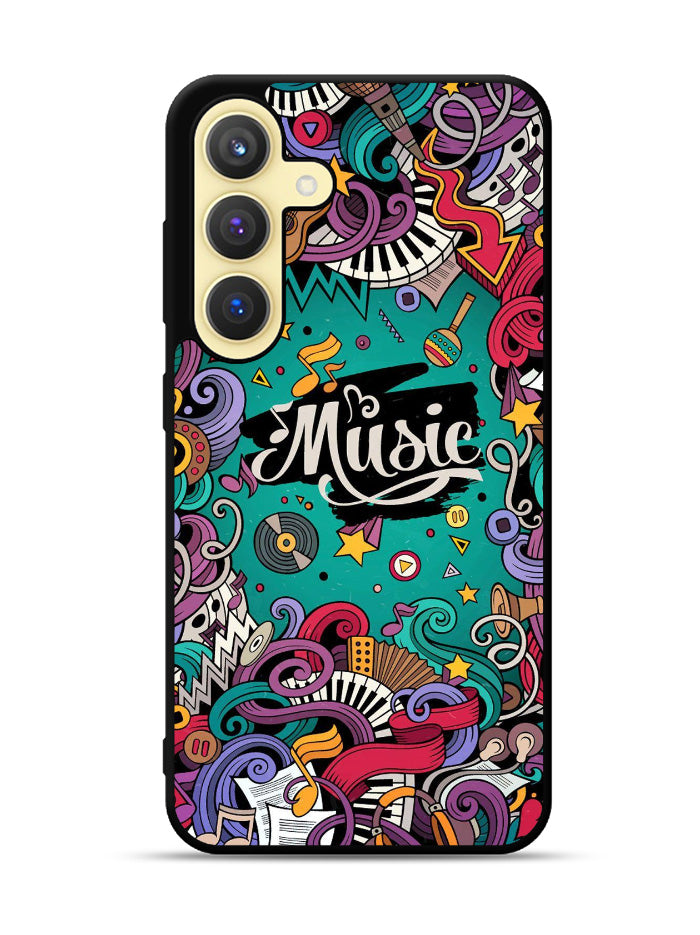 Music Art Samsung Galaxy S25 5G Case OV9381