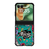 Music Art Motorola Moto RAZR 2025 Case OV9381