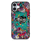 Music Art iPhone 16 Plus Case QC9381