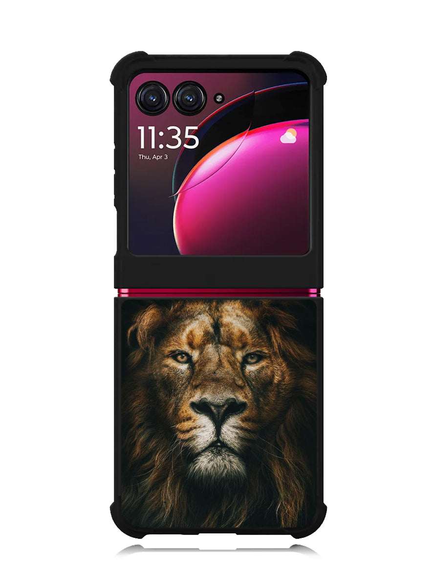 Lion Gold Motorola Moto Razr Plus 2023 , Moto Razr+ 2023 Case OV9365