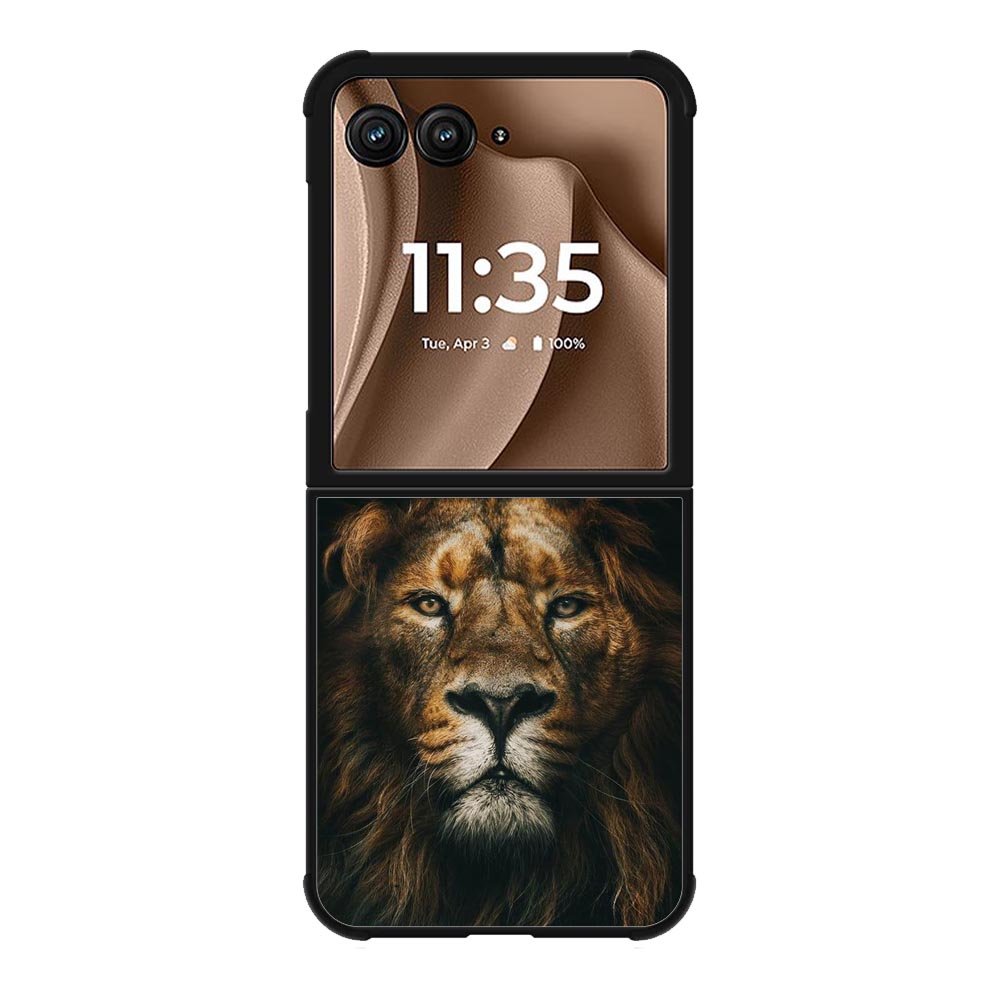 Lion Gold Motorola Moto RAZR Plus 2025 Case OV9365