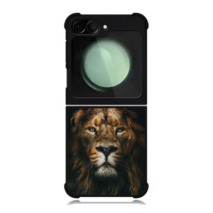 Lion Gold Samsung Galaxy Z Flip 6 5G 2024 Case OV9365