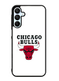 Chicago Bulls White Samsung Galaxy A15 5G Case OV9324