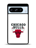 Chicago Bulls White Google Pixel 8 Pro Case QC9324