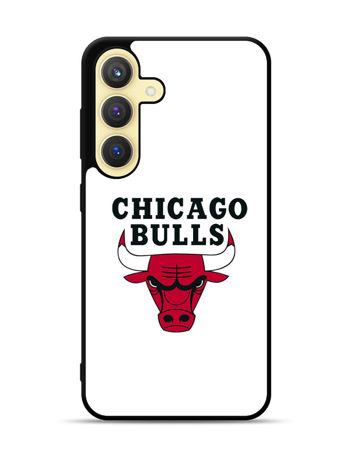 Chicago Bulls White Samsung Galaxy S25 Plus 5G , Samsung Galaxy S25+ 5G Case OV9324