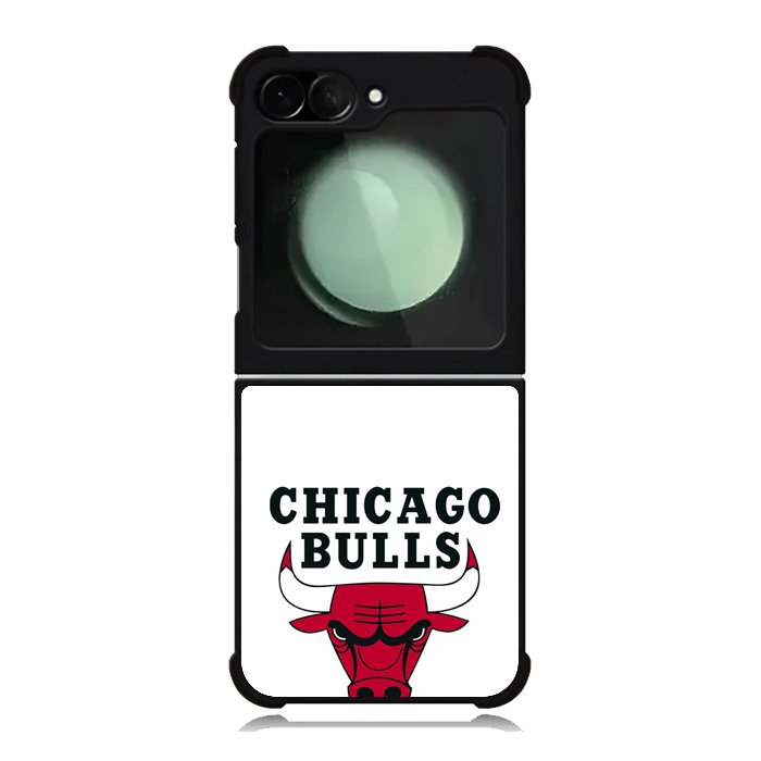 Chicago Bulls White Samsung Galaxy Z Flip 6 5G 2024 Case OV9324