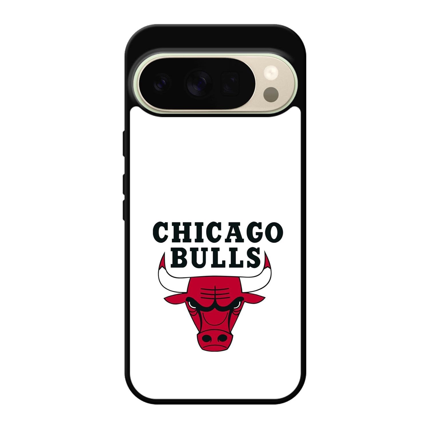 Chicago Bulls White Google Pixel 10 Pro Case QC9324