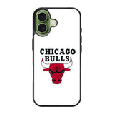 Chicago Bulls White iPhone 17 Case QC9324