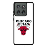Chicago Bulls White Motorola Moto Edge 2025 Case QC9324
